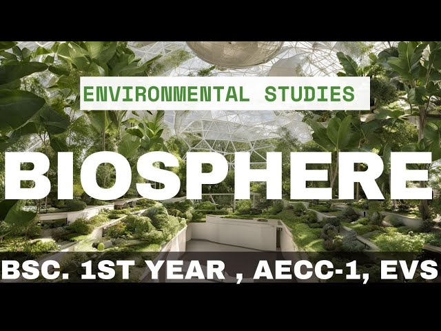 Understanding the Biosphere: Earth’s Life-Supporting System