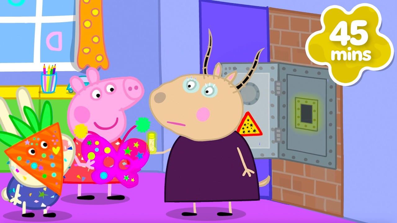 Peppa Pig Glitter Secrets: Creative Masks & Fun Episodes