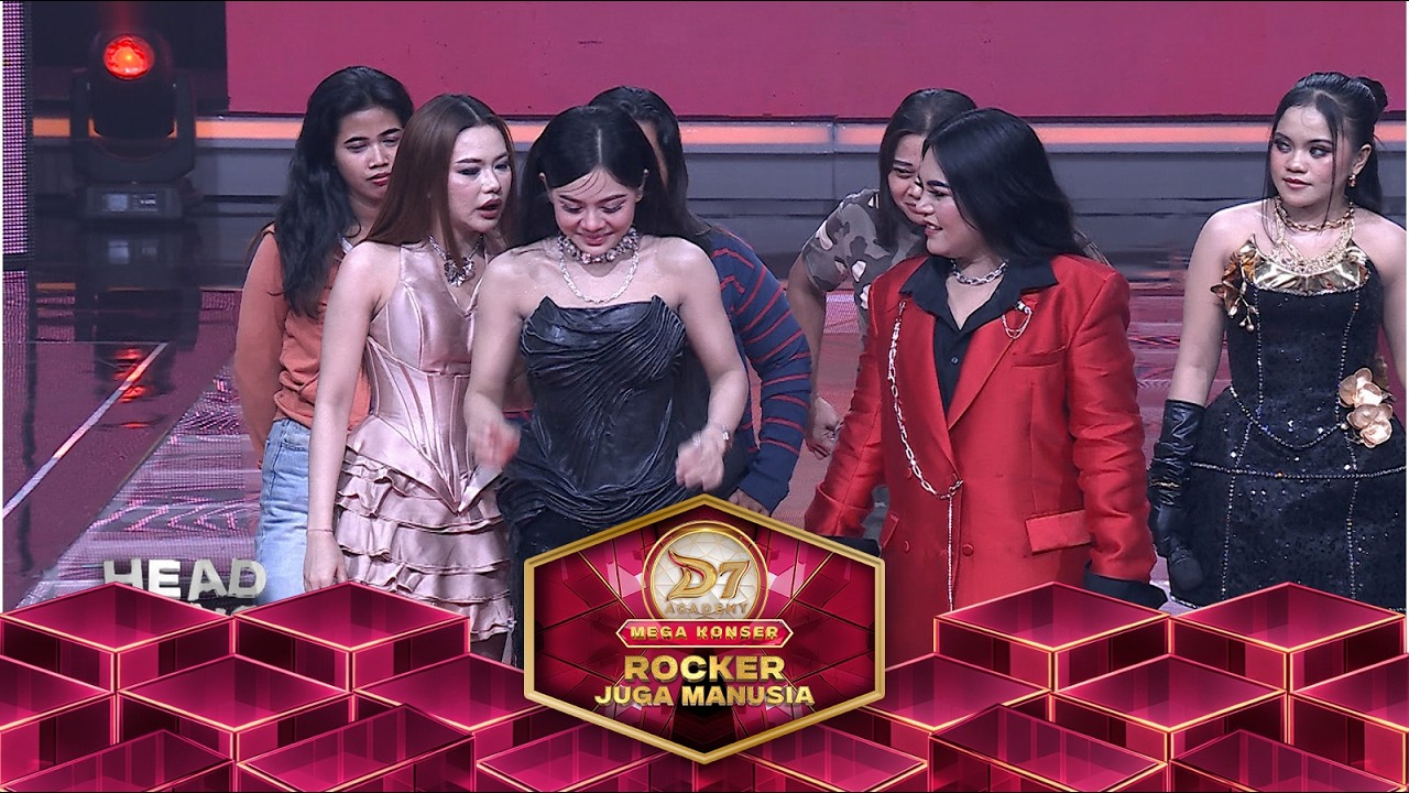 The Intense Head Bang Challenge: Rocker Juga Manusia and D’Academy 7’s ...