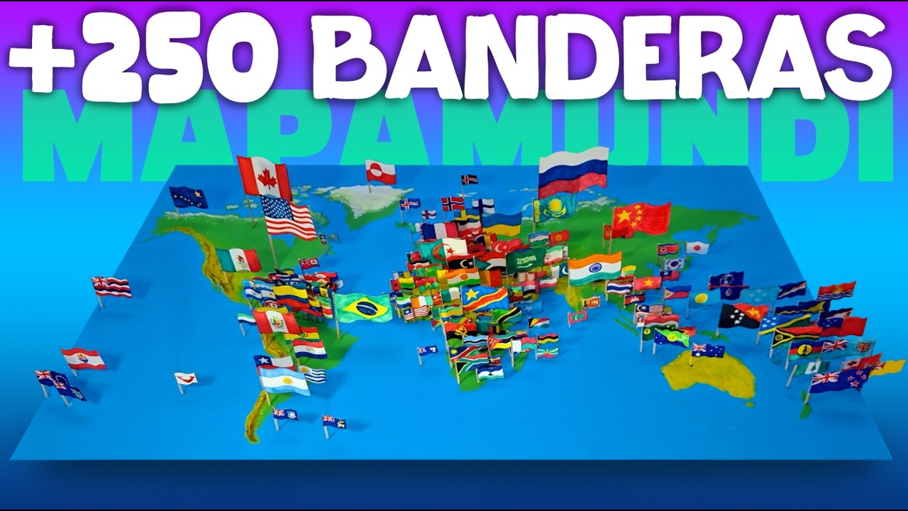 Creating a Giant World Map with Miniature Flags: A Comprehensive Guide