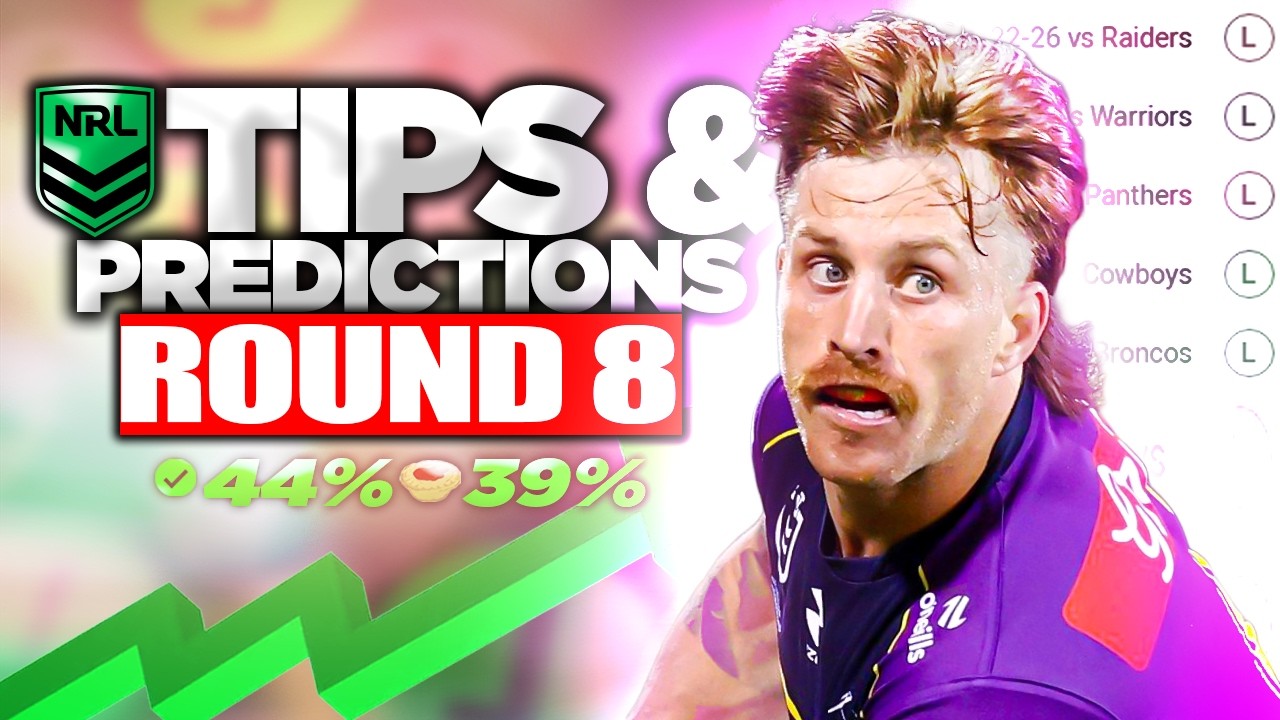 NRL Round 8 Tips & Predictions: Expert Insights for 2026