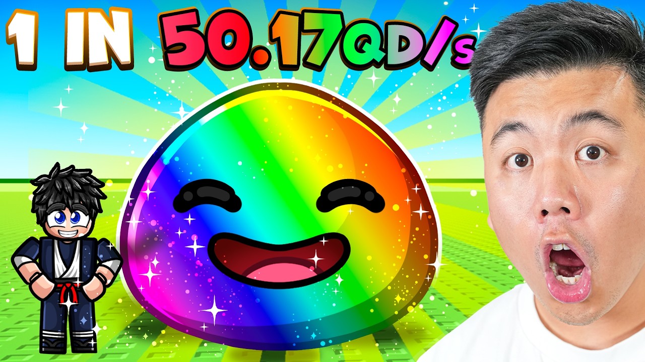 24 Hours in Roblox Slime RNG
