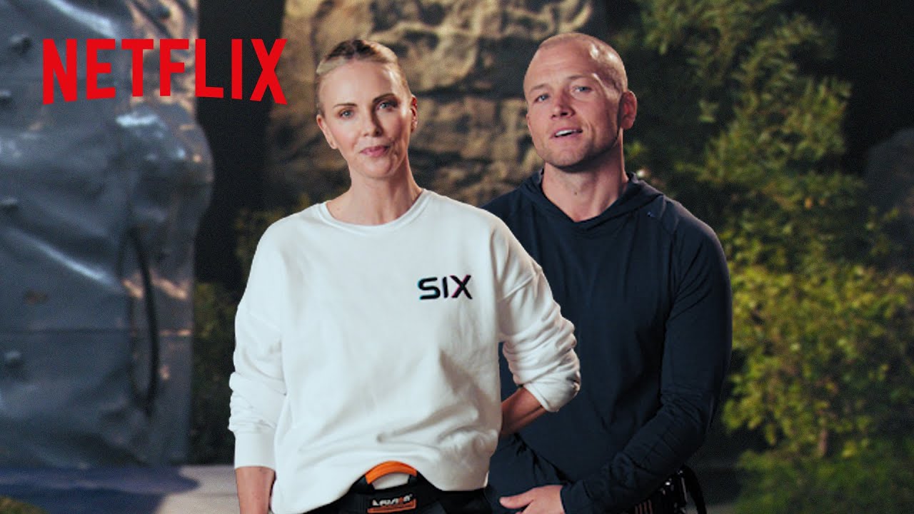 Charlize Theron and Taron Egerton: Behind the Scenes of Netflix’s ‘Apex’
